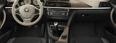 BMW OEM F30 F31 F34 F36 3 & 4 Series Fineline Pure Wood Interior Trim Kit New