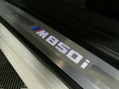 BMW OEM G14 G15 8 Series 2019+ M850i Illuminated Door Sill Tread Plates New