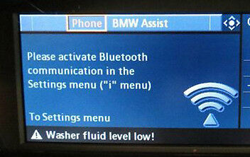 BMW OEM E90 E91 E92 E93 E60 E61 3 & 5 Ser X1 Basic Hands-Free Bluetooth Retrofit