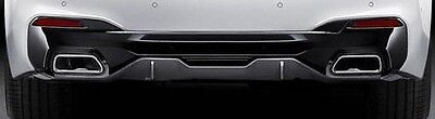 BMW OEM G30 G31 5 Series M Performance Carbon Fiber Rear Bumper Trim & Diffuser