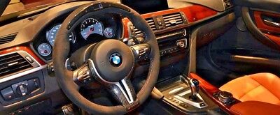 BMW OEM F30 F31 F34 F36 3 & 4 Series Red Sycamore Wood Interior Trim Individual