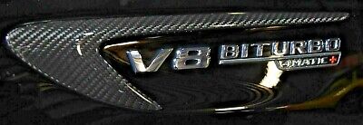 Mercedes-Benz OEM Carbon Fiber Fender Side Trims W213 E63 AMG (S) Brand New