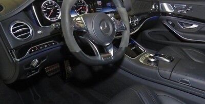 Mercedes-Benz OEM W222 S Class Sedan 2014+ Piano Black Interior Trim Kit New