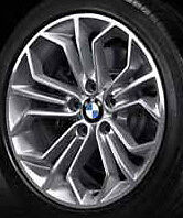 BMW OEM E84 X1 SUV 18" LA Wheel Honeycomb Styling 323  Set of 4