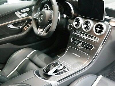 Mercedes-Benz OEM Genuine W205 C-Class AMG Ash Black Wood Trim Set Brand New