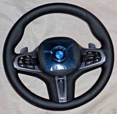BMW G30 G31 G32 G38 5 & 6 M Sport Leather Steering Wheel Heated Sport Auto New