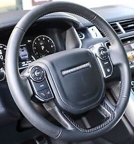 Range Rover Sport L494 SVR Heated Steering Wheel With Carbon Fiber Trim OEM