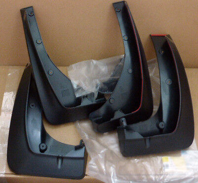 BMW Brand OEM F15 X5 2014-18 Mud Flap Kit Front & Rear For 20" & 21" Wheels New