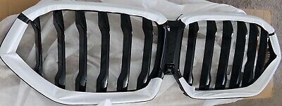 BMW OEM 2020+ G06 F96 X6 Front Grille Gloss Black Shadow-Line Brand New