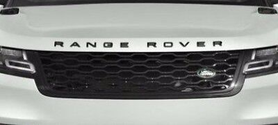 Range Rover Velar L560 OEM Black Range Rover Lettering Front & Rear Brand New