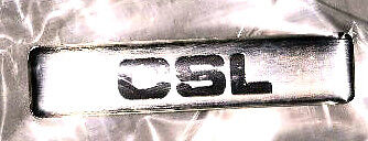 Genuine OEM BMW E46 M3 2001-2006 CSL Emblem Badge PAIR Rare