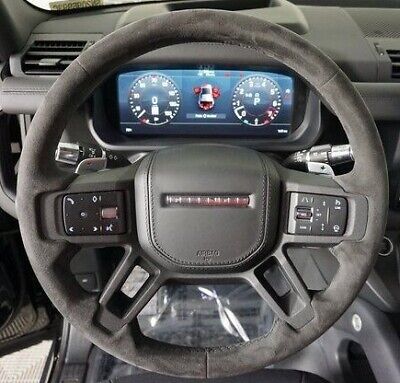 Land Rover OEM Defender L663 Alcantara/Suede Special Edition Steering Wheel New