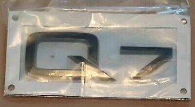 Audi OEM 4M Q7 2016+ Gloss Black Q7 Tailgate Badge Brand New