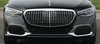 Mercedes-Benz OEM W223 S Class 2021+ Maybach Front Bumper & Grille Conversion Kit New