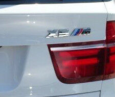 BMW Brand OEM Genuine E70 2007-2013 X5 M Emblem Badge Tailgate Rear Brand New