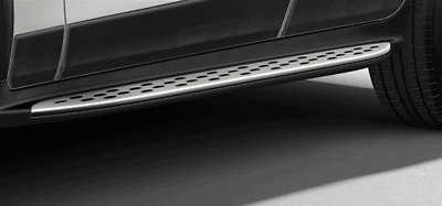 Mercedes-Benz OEM Aluminum Running Board Side Step Kit W253 C253 GLC Class New