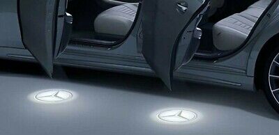 Mercedes-Benz OEM LED Door Logo Illuminated Projector W222 S Class 2014-2020 New