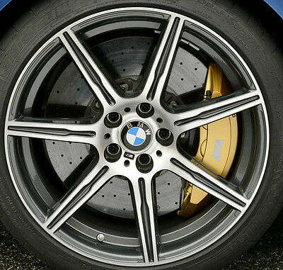 BMW OEM F10 M5 F06 F12 F13 M6 601 Version 20" M Double Spoke Wheels Gloss Turned