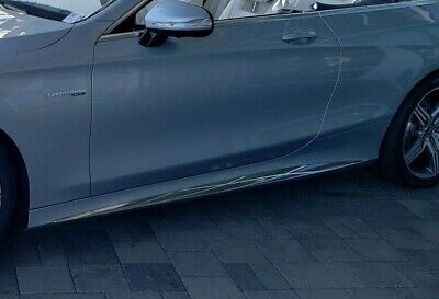 Mercedes-Benz OEM Chrome Side Skirt Trim C217 Coupe Convertible For AMG Skirts New