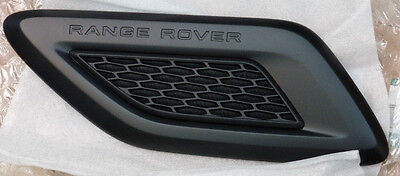Land Rover OEM Range Rover Sport 2014+ Hood Vent Louvre Pair Stealth Pack Black