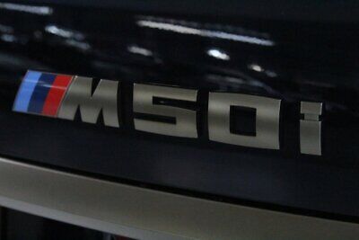 BMW OEM Cerium Grey Trunk M50i Badge G07 X7 Brand New