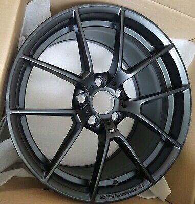 BMW OEM F80 F82 F83 F87 Style 763M 19" M2 M3 M4 M Y-Spoke Wheels Matte Black New