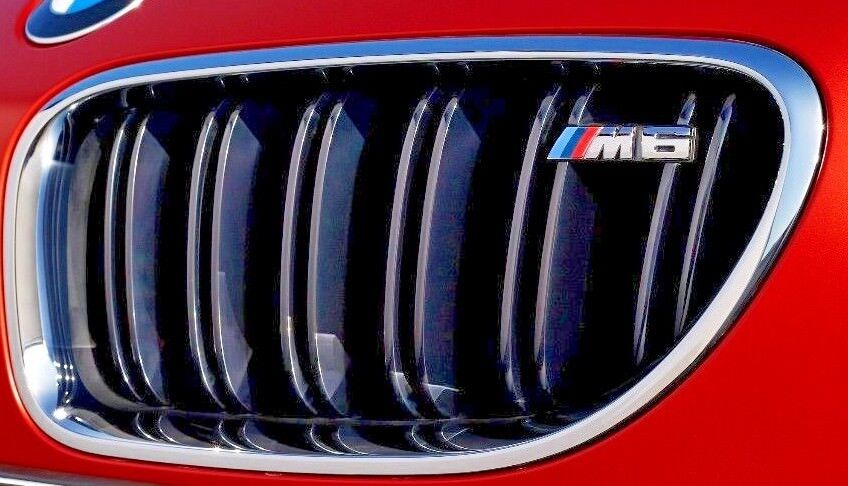 BMW Brand OEM F06 F12 F13 6 Series 2013-18 M6 Grille Emblem Badge Factory Sealed