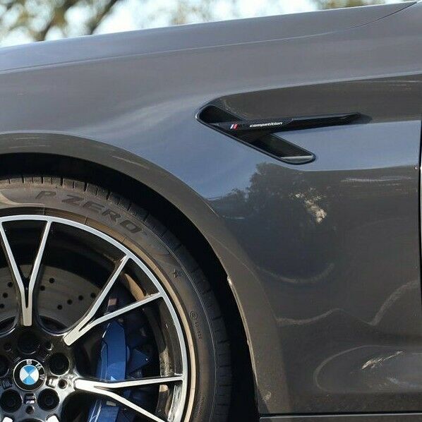 BMW Brand OEM F90 M5 Competition 2018+ Gloss Black Side Vent Pair Brand New