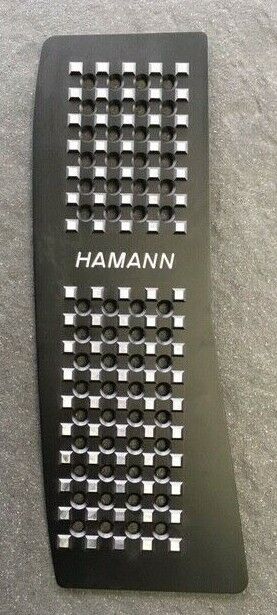 Hamann OEM Black Anodized Aluminum Footrest Pedal For BMW G30 G31 F90 5 Series