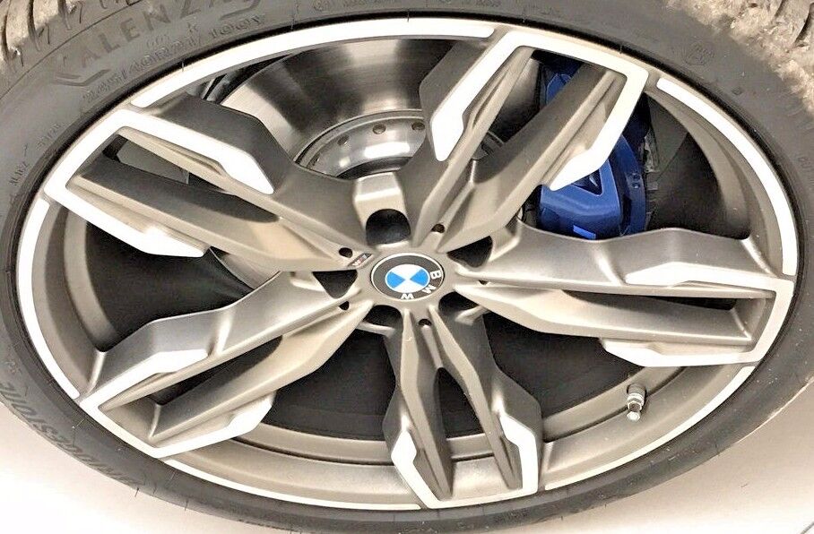 BMW OEM G01 X3 G02 X4 G05 X5 Radial Double Spoke Style 718M 21" Titanium Matte