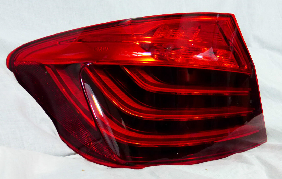 BMW OEM F10 LCI 5 Series Sedan 2014-17 LED US Red 4 Piece Taillight Retrofit Kit