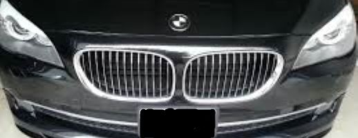 BMW OEM F01N LCI/F02N LCI 7 Series Sedan Front Grille PAIR (Comp. w/NV)