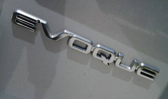 Land Rover OEM Range Rover L538 EVOQUE OEM SILVER Tailgate Badge Brand New
