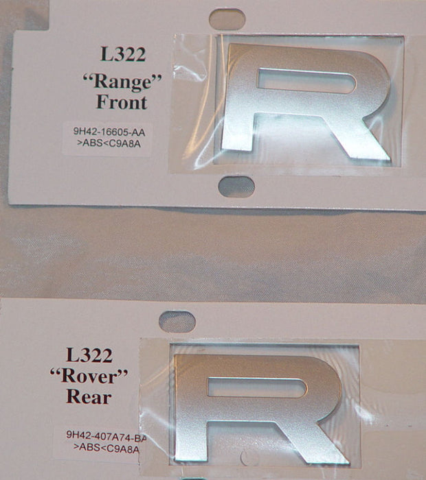 Range Rover OEM L322 Titanium Lettering Range Rover L322 2009-2012 Style