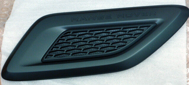 Land Rover OEM Range Rover Sport 2014+ Hood Vent Louvre Pair Stealth Pack Black