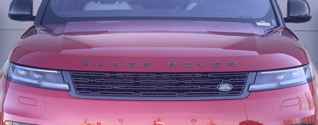 Graphite Atlas Color Land Rover OEM Range Rover Sport L461 OEM Graphite Atlas Lettering Fro ...