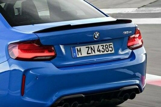 BMW OEM F22 2 Series Coupe F87 M2 CS Carbon Fiber Rear Spoiler Brand New