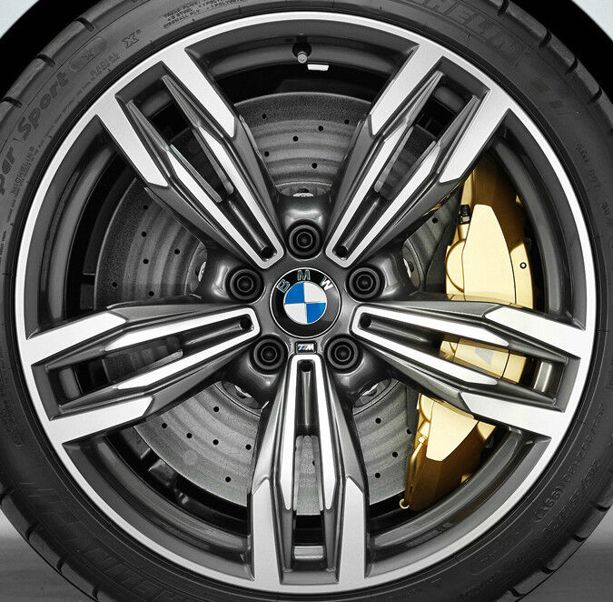 BMW F12 F13 F06 M6 OEM Genuine Style 433 20" M Double Spoke Wheels Gloss Turned