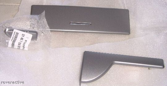 BMW Genuine E53 X5 2000-2006 Graphite Metallic Interior Trim Kit With Navigation