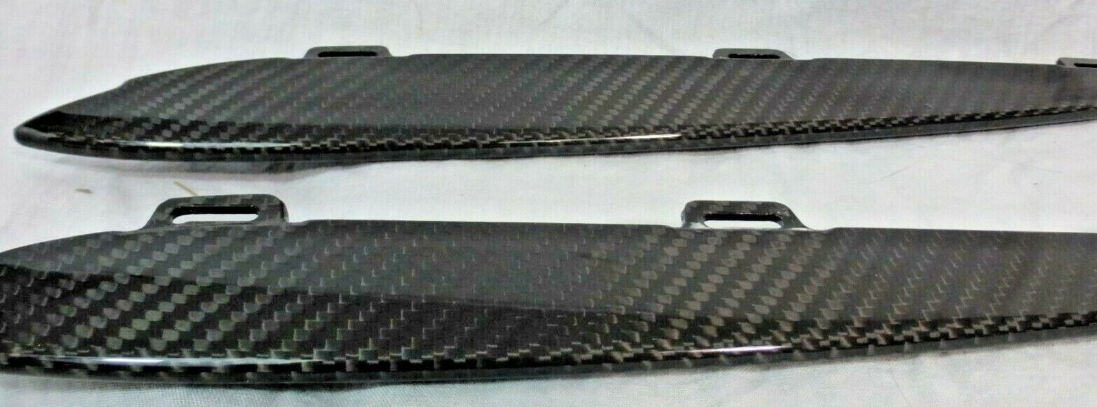 Mercedes-Benz OEM Carbon Fiber Fender Side Trims C190 AMG GT 2016-2017 Brand New