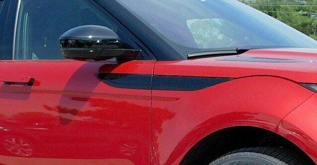 Range Rover Evoque 2020+ OEM L551 Side Fender Trim Gloss Black Brand New