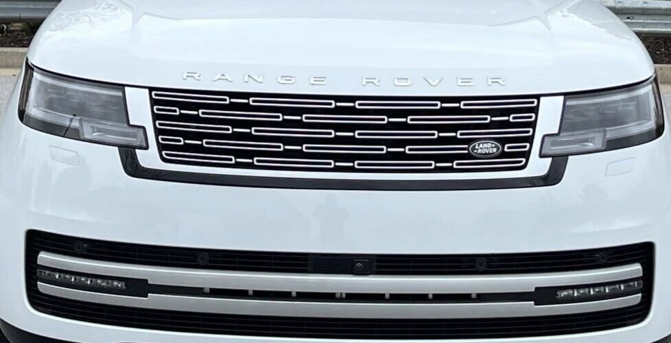 Land Rover OEM Range Rover L460 2022*+ Atlas Silver RANGE ROVER Lettering Set