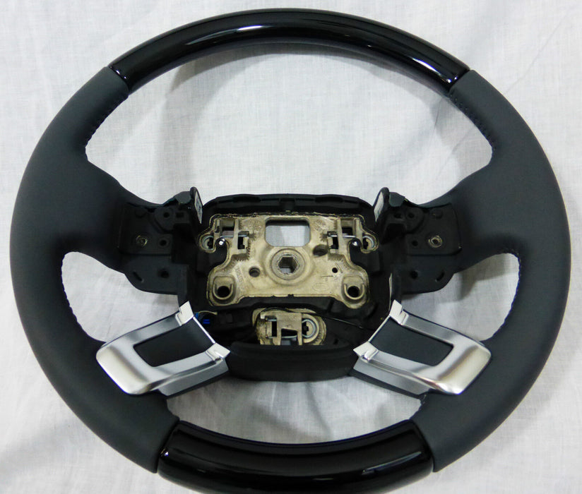 Range Rover & Sport L405 & L494 Grand Black Wood Heated Steering Wheel Lunar OEM