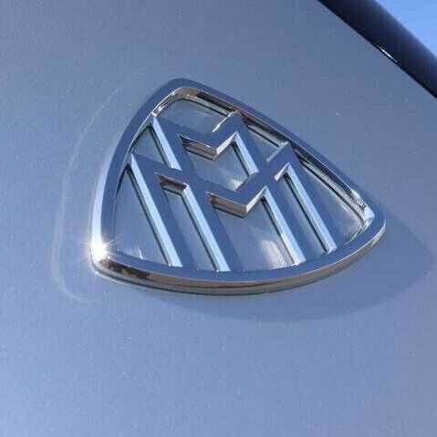 Mercedes-Benz OEM Maybach Side Quarter Panel Badge Emblem Pair W223 S 580 S 650