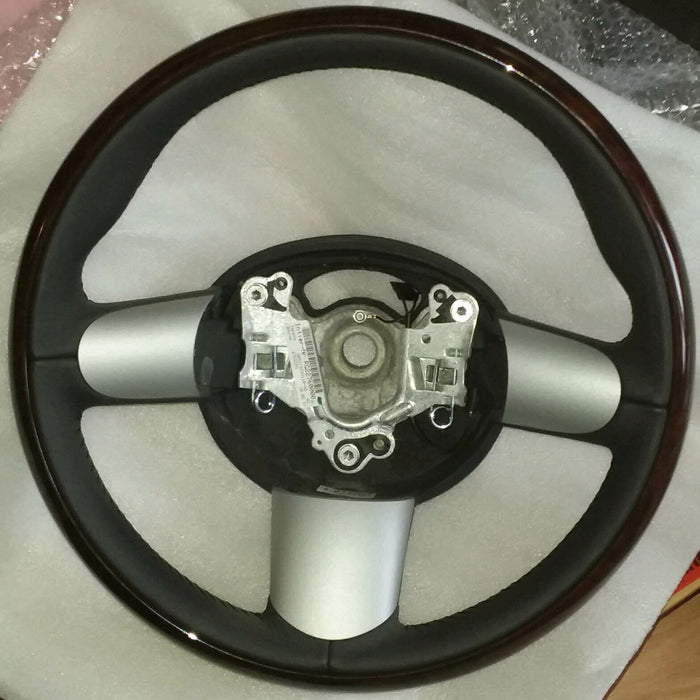 MINI OEM Cooper EURO Wooden Steering Wheel R50 R52 R53 2002-2008* Brand New