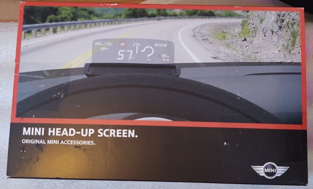 MINI OEM HUD Retrofit R55 R56 R57 R60 R61 F54 F55 F56 F57 Brand New ...