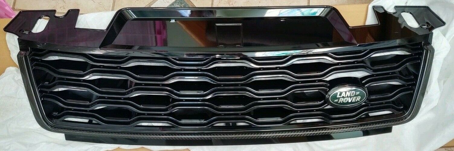 Land Rover OEM Range Rover Sport L494 2018+ SVR Carbon FIber Mesh Front Grille
