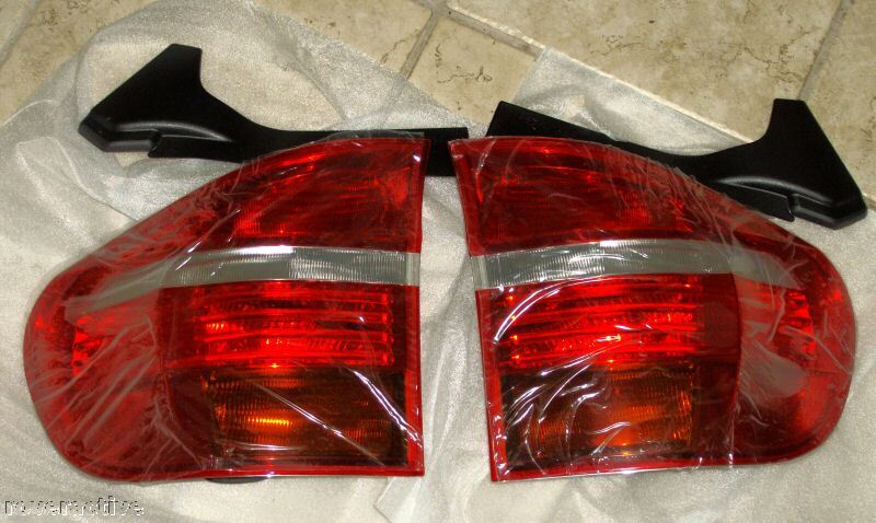 BMW X5 Genuine 2007-2010 E70 European Taillights Rear Lamps Amber Turn Signals