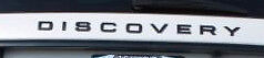 Land Rover OEM Black DISCOVERY Hood & Tailgate Lettering For Discovery Sport New