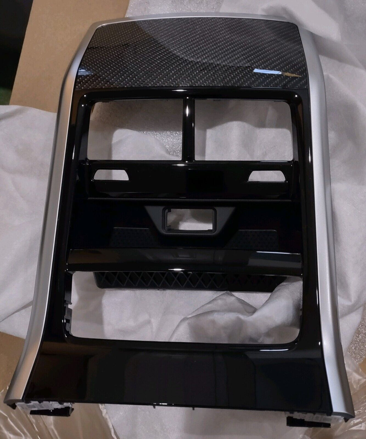 BMW OEM G16 F93 8 Series M8 Gran Coupe Carbon Fiber Rear Center Consol ...